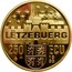 Luxembourg 250 ECU Joseph Bech 1993 Proof X# 38 LËTZEBUERG 1993 250 ECU coin reverse