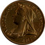 Cyprus 36 Piastres Victoria INA RETRO 1901 Proof VICTORIA • DEI GRATIA • IND • IMP coin obverse