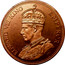 Cyprus 45 Piastres (Edward III) EDWARD VIII KING EMPEROR coin obverse