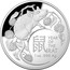 Australia 5 Dollars Lunar Year of the Rat 2020 Proof YEAR OF THE RAT 1 OZ .999 AG coin reverse