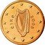 Ireland 5 Euro Cent Harp 2006 KM# 34 ÉIRE 2002 coin obverse