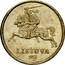 Lithuania 5 Litai Basanavicius Pattern 1936 KM# Pn5 LIETUVA 1936 coin obverse