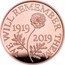 UK 5 Pounds 100 year anniversary of Remembrance Day 2019 Proof WE WILL REMEMBER THEM 1919 2019 HB coin reverse