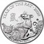 UK 5 Pounds 5th portrait - Year of the Rat 2020 BU YEAR OF THE RAT ∙ 2020 鼠 PJL coin reverse