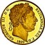 UK 5 Pounds (George III (Second Pattern)) KM# Pn83 GEORGIUS III D: G: BRITANNIARUM REX F: D: P I S T R U C C I 1820 coin obverse