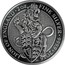 UK 5 Pounds Lion of England Antique Finish 2016 Antique finish LION OF ENGLAND 2 OZ FINE SILVER 999.9 2016 JC coin reverse