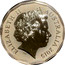 Australia 50 Cents 4th Portrait - Year of the Goat 2015 Cased Frosted Proof ELIZABETH II AUSTRALIA 2015 coin obverse