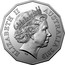 Australia 50 Cents Twelve Days of Christmas 2019 UNC ELIZABETH II AUSTRALIA 2019 IRB coin obverse