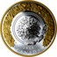 Canada 50 Dollars 2020 Canada Christmas Tree with Moving Train 3D Sculpture 2020 2020 CANADA AB coin reverse