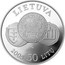 Lithuania 50 Litu 150th anniversary of the National Museum 2005 Proof KM# 144 LIETUVA LMK 2005 50 LITŲ coin obverse