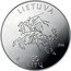 Lithuania 50 Litu 150th birth anniversary of the poet Maironis 2012 Proof KM# 192 LIETUVA 2012 LMK 50 LITŲ coin obverse