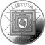 Lithuania 50 Litu 350th Anniversary of the publication The Great Art of Artillery by Kazimieras Semenavicius 2000 Proof KM# 121 LIETUVA GK LMK 50 LITŲ coin obverse