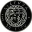 Lithuania 50 Litu 600th anniversary of the Battle of Grunwald 2010 Proof KM# 181 2010 LIETUVA LMK 50 LITŲ coin obverse