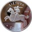 Lithuania 50 Litu Kaunas castle 2008 Proof KM# 155 LIETUVA 2008 LMK 50 LITŲ coin obverse
