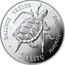 Lithuania 50 Litu Lithuanian nature - Pond Turtle 2012 Proof KM# 178 BALINIS VĖŽLYS EMYS ORBICULARIS GK 50 LITŲ coin reverse