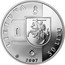 Lithuania 50 Litu Panemune Castle 2007 LMK Proof KM# 161 LIETUVA LMK 2007 50 LITŲ coin obverse