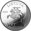 Lithuania 50 Litu XXVIII Olympic Games in Athens 2003 Proof KM# 135 LIETUVA 2003 LMK 50 LITŲ coin obverse