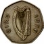 Ireland 50 Pence 1970 KM# 24 Decimal Coinage ÉIRE 1977 coin obverse