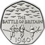 UK 50 Pence (Battle of Britain (4th portrait)) KM# 1338 THE BATTLE OF BRITAIN GB 1940 coin reverse
