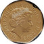UK 50 Pence Celebrating 40 Years New Pence Britannia 2009 Proof ELIZABETH • II • D • G REG • F • D • 2009 coin obverse
