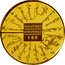 Lithuania 50 € Signatories 2018 Proof LMK LIETUVA 1918 VASARIO 16-OJI 2018 50 € coin obverse