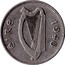 Ireland 6 Pence 1940 KM# 13 Republic ÉIRE 1940 coin obverse