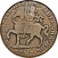 Ireland Crown James II Gun Money 1690 Legend varieties exist KM# 103.1 BRI FRA ET HIB REX IAC II DEI GRA MAG coin obverse