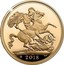 UK Double Sovereign 65th anniversary of coronation of Queen Elizabeth II 2018 Proof 65 2018 B.P. coin reverse