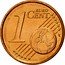 Ireland Euro Cent Harp 2006 KM# 32 1 EURO CENT LL coin reverse