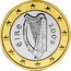 Ireland Euro Harp. 2nd Map 2009 KM# 50 ÉIRE 2007 coin obverse