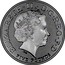 UK Five Pounds Admiral Lord Nelson Piedfort 2005 Proof KM# P52 ELIZABETH II D G REG F D FIVE POUNDS IRB coin obverse