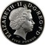 UK Five Pounds Vivat Regina Piedfort 2006 Proof KM# P58 ELIZABETH∙II D∙G∙REG∙F∙D FIVE POUNDS IRB coin obverse