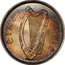 Ireland Florin 1942 KM# 15 Republic ÉIRE 1940 coin obverse