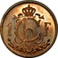 Luxembourg Franc (Charlotte (Essai)) KM# E45 1 CH F A.B. coin reverse