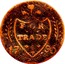 Ireland Halfpenny (Dublin - Cornwell's) FOR TRADE 17 95 coin reverse