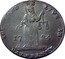 Ireland Halfpenny Dublin L & R 1794  THE LAND WE LIVE IN HALFPENNY 1794 coin obverse