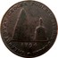 Ireland Halfpenny Dublin - Talbort Fyan 1794  TALBORT FYAN GROCER POOLBEG STREET DUBLIN * 1794 BRANDY coin reverse