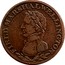 Canada Halfpenny (Field Marshal Wellington . Large letters) FIELD MARSHAL WELLINGTON coin obverse
