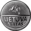 Lithuania Litas European Basketball Championship 2011 KM# 177 LIETUVA 1 LITAS LMK 2011 coin obverse