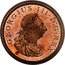 Ireland Penny George III 1805 Restrike. Proof KM# 148.2 GERGIUS III∙D:G∙REX. coin obverse