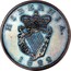 Ireland Penny George IV 1822 KM# 151 HIBERNIA. 1822 coin reverse