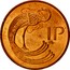 Ireland Penny Non magnetic 1971 KM# 20 1 P coin reverse