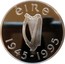 Ireland Punt United Nations 1995 Proof KM# 30 ÉIRE 1945-1995 coin obverse