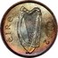 Ireland Shilling 1942 KM# 14 Republic ÉIRE 1940 coin obverse