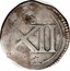 Ireland Shilling Charles I (1643-1644) Varieties exist KM# 60 D XII coin reverse