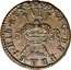 Ireland Sixpence James II Gun Money 1689 Jan KM# 93 MAG∙BR∙FRA∙ET∙HIB∙REX∙ JAN. 1689 coin reverse