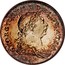 Ireland Ten Pence Token (George III) KM# Tn3 GEOGRIVS III DEI GRATIA coin obverse