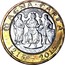 UK Two Pounds Magna Carta) 2015 KM# 1343 MAGNA ∙ CARTA ∙ 1215-2015 ∙ JB coin reverse