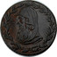UK 1/2 Penny Anglesey - Druid Britannia 1795  coin obverse