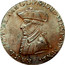 UK 1/2 Penny (Hampshire - Emsworth Earl Howe) EARL HOWE. THE GLORIOUS FIRST OF JUNE. coin obverse